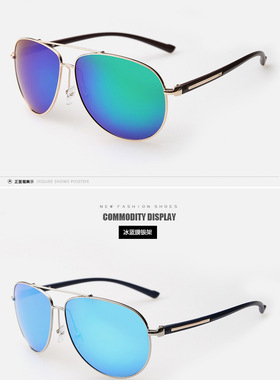 墨镜tr90轻便炫彩偏光太阳眼镜