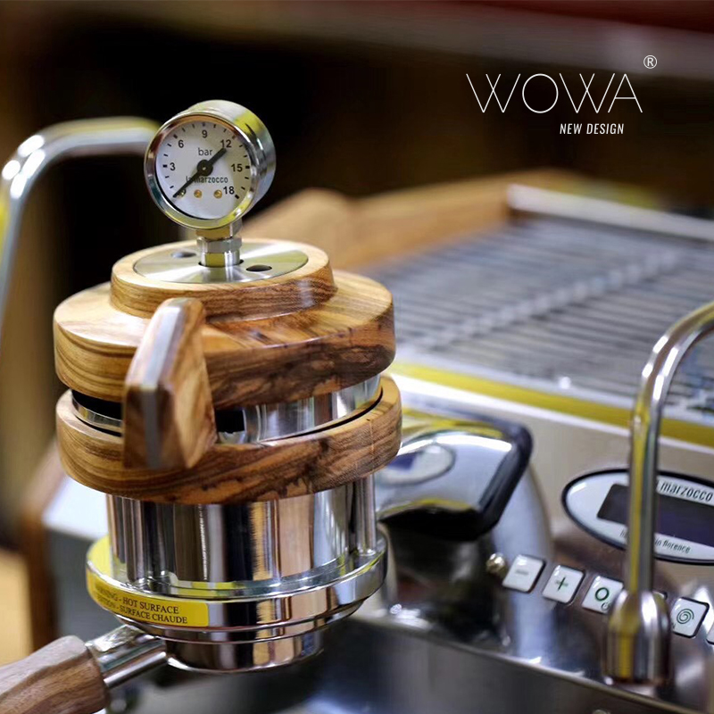 【WOWA原创】la marzocco GS3实木冲煮头连接环 - 图0