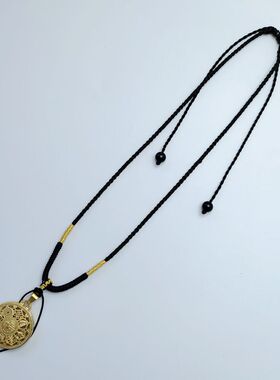 黄金吊坠挂绳玉佩挂绳牢固耐用