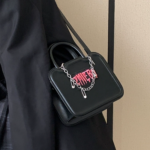 Черная небольшая сумка, сумка через плечо, 2023