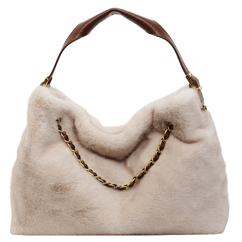 秋冬季爆款毛毛包包2025新款通勤女士单肩斜挎包毛绒绒手提托特包,淘宝优惠券,粉丝福利购,淘宝优惠卷