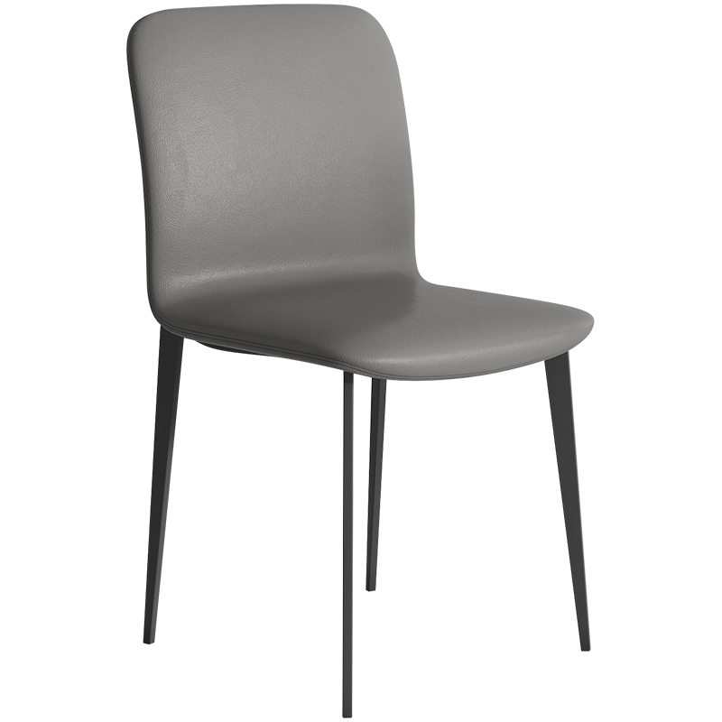 极简餐椅家用北欧现代简约椅子靠背铁艺网红椅轻奢餐桌椅酒店凳子 - 图3