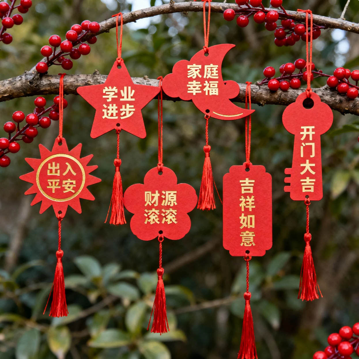 新年贺2026新款马年祝福卡logo简约创意小卡片英文感谢卡礼盒卡 - 图1