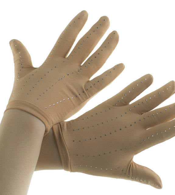 冰舍依兰花样滑冰专用高弹力隐形镶钻手套冬季演出加绒隐形手套,淘宝优惠券,粉丝福利购,淘宝优惠卷