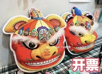 50 Christmas costumed costumed Rbeast masks Spring Festival themed event Creative course Kindergarten parent-child production
