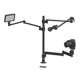 Планшетная лампа, трубка, камера, заполняющий свет, высокий микрофон, опорная рама