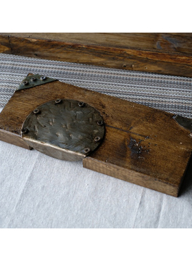 手工茶盘茶杯垫蜡烛香薰香炉底座茶道零配多功能托盘