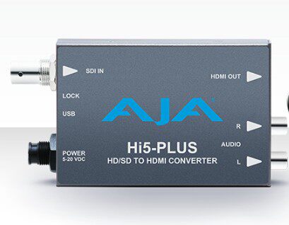 AJA Hi5-Plus 3G-SDI to HDMI 视频转换器 - 图0