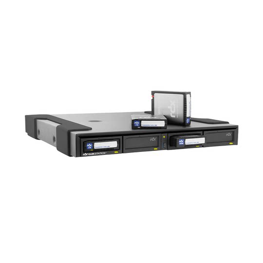 RDX Tandberg rack-mounted virtual tape library/machine rack-mounted 4-slot/8-slot tape drive 4 RM 4-slot rack