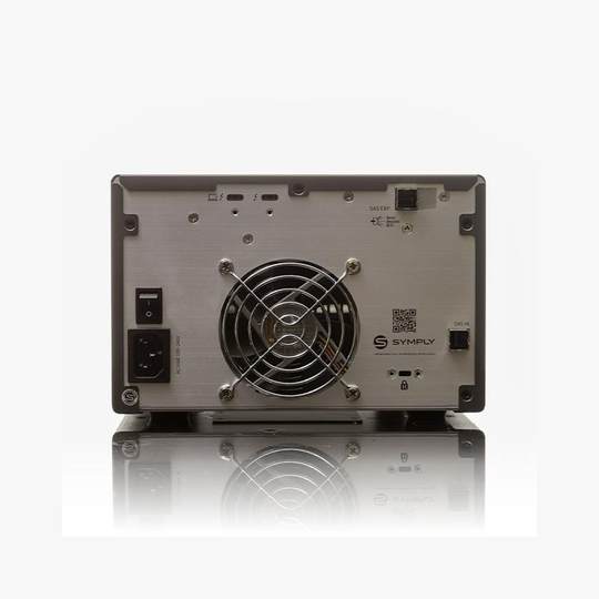 Thunderbolt SAS desktop dual-slot tape drive