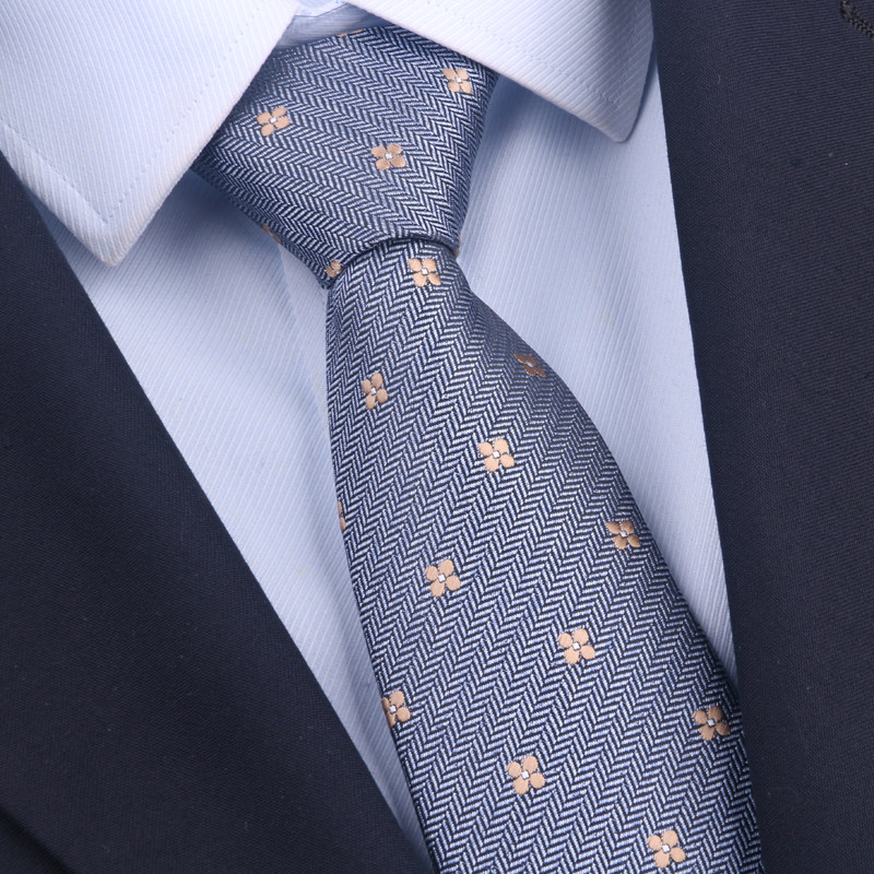 猎尚商务领带男拉链式易拉得懒人免手打正装条纹花朵图案,淘宝优惠券,粉丝福利购,淘宝优惠卷