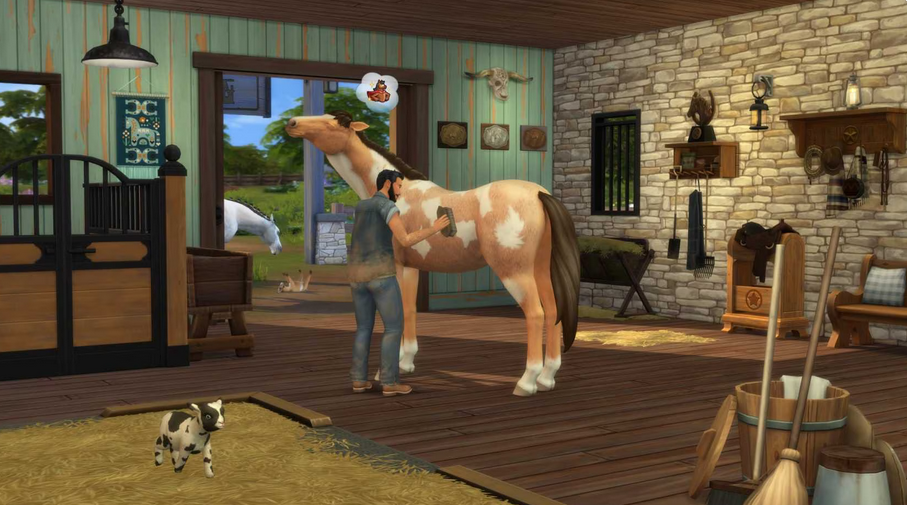 EA/Steam正版模拟人生4骏马牧场 Sims4 Horse Ranch PC/MAC - 图0