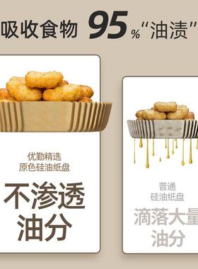 空气炸锅专用纸盘烤箱焗炉吸油垫纸家用烤盘圆形2026新款专用烘焙