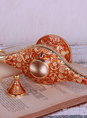 金属护佑创意摆件祈福阿拉丁神灯