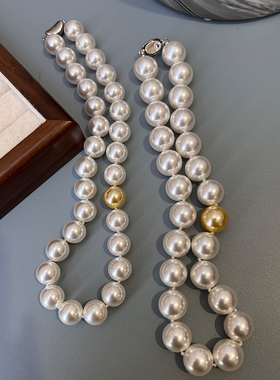 纯银锁骨毛衣链女经典澳白