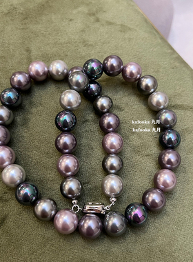 高级感珍珠项链kafooka