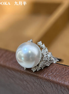 女S925纯银高端轻奢珍珠