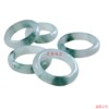 Myanmar Jade Ice Flower Ring for Men and Women