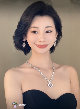 【黑夜系列】Natt och Dag原创轻奢设计感华丽项链女气质高级