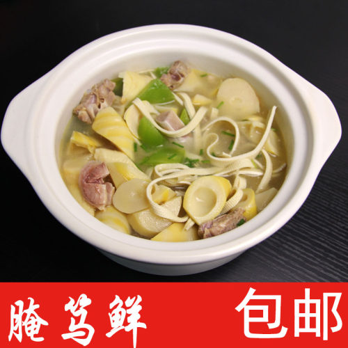 腌笃鲜830g罐头咸肉笋江南食材套装可加百叶结豆皮菜安吉特产腌肉 - 图2