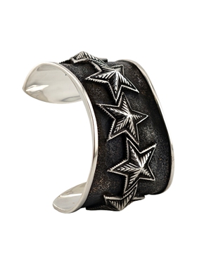 铁头的店925银潮流朋克手镯