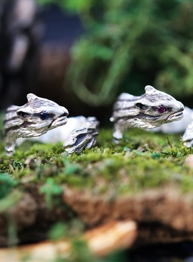 设计师日本独立deco铁头的店松鼠