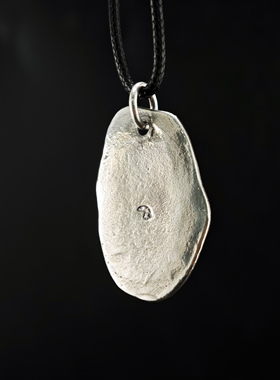 铁头的店男女通用925银随形吊坠