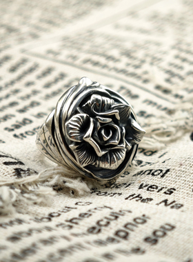 铁头的店男女通用925银复古指环