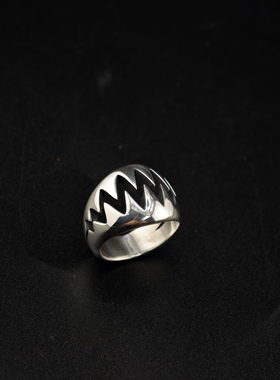 铁头的店男女通用925银复古指环