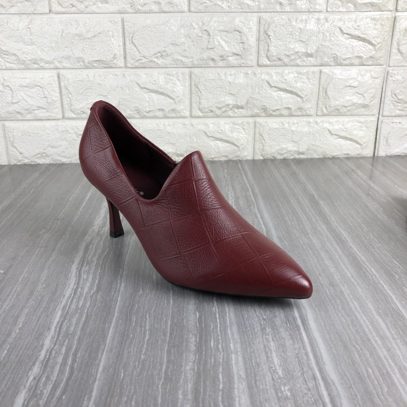 春秋新款撤柜真皮女鞋头层牛皮细跟洋气优雅高跟鞋尖头深口女单鞋,淘宝优惠券,粉丝福利购,淘宝优惠卷