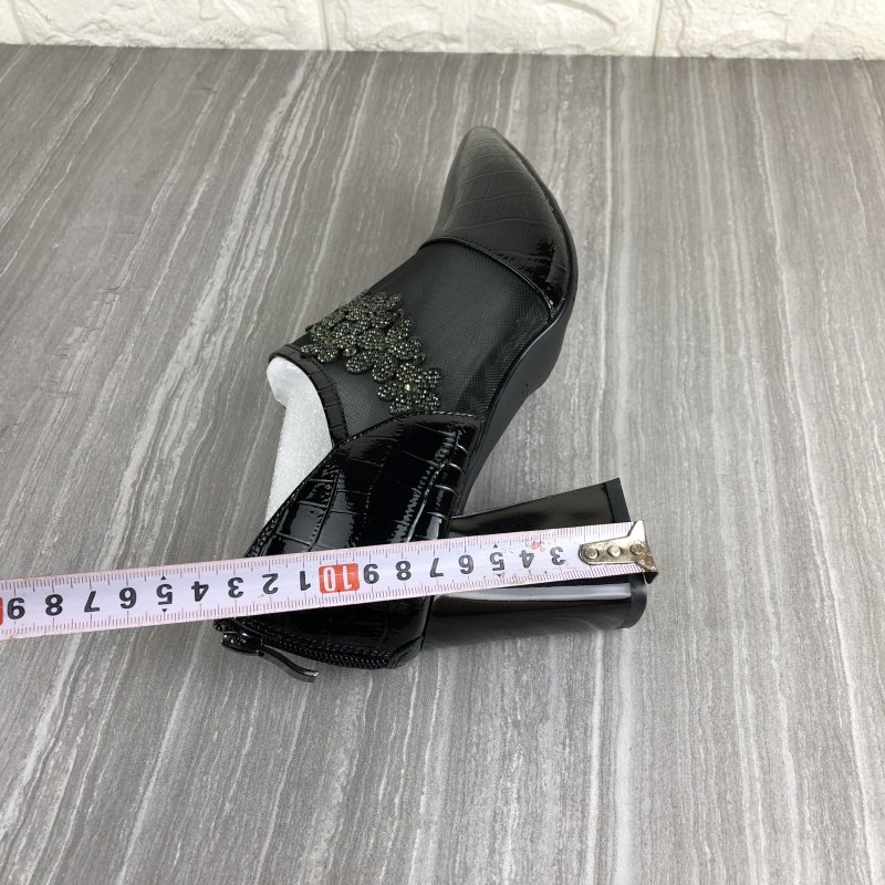 断码撤柜处理真皮女鞋粗跟高跟尖头深口单鞋牛皮网面水钻时尚皮鞋,淘宝优惠券,粉丝福利购,淘宝优惠卷