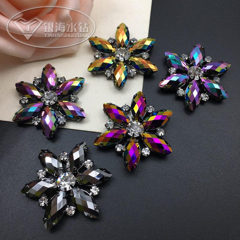 花形水钻合金配件舞蹈服拉丁服饰贴钻可手缝钻DIY婚纱鞋包镶钻,淘宝优惠券,粉丝福利购,淘宝优惠卷