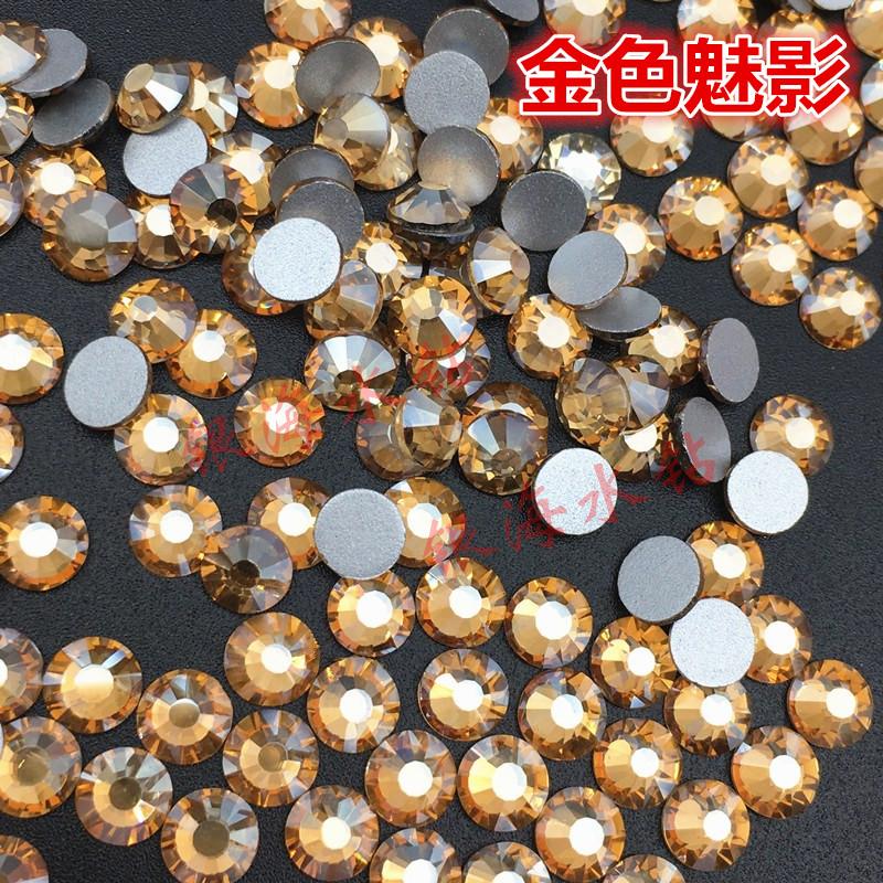 45种颜色SS20平底钻5.0mm贴头发钻圆形玻璃钻手机壳婚纱diy散颗钻 - 图0