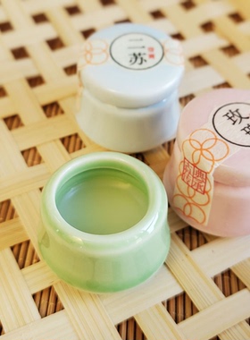 旧迷楼小瓷瓶古风香膏鹅梨帐中香二苏旧局固体古风清新淡雅香氛