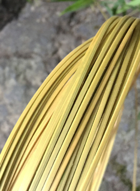 竹编材料手工竹篾丝青皮篾竹条