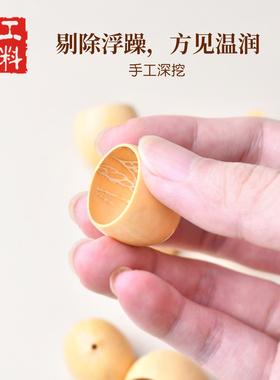 天然铁树凤凰蛋果壳DIY材料包