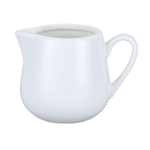 陶瓷有无柄大小号奶勺酱汁勺子咖啡奶盅炼奶勺糖缸奶壶牛排汁斗