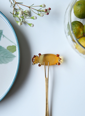 七隐  客厅装饰品摆件原创设计2022老虎筷子架创意小众艺术品摆件