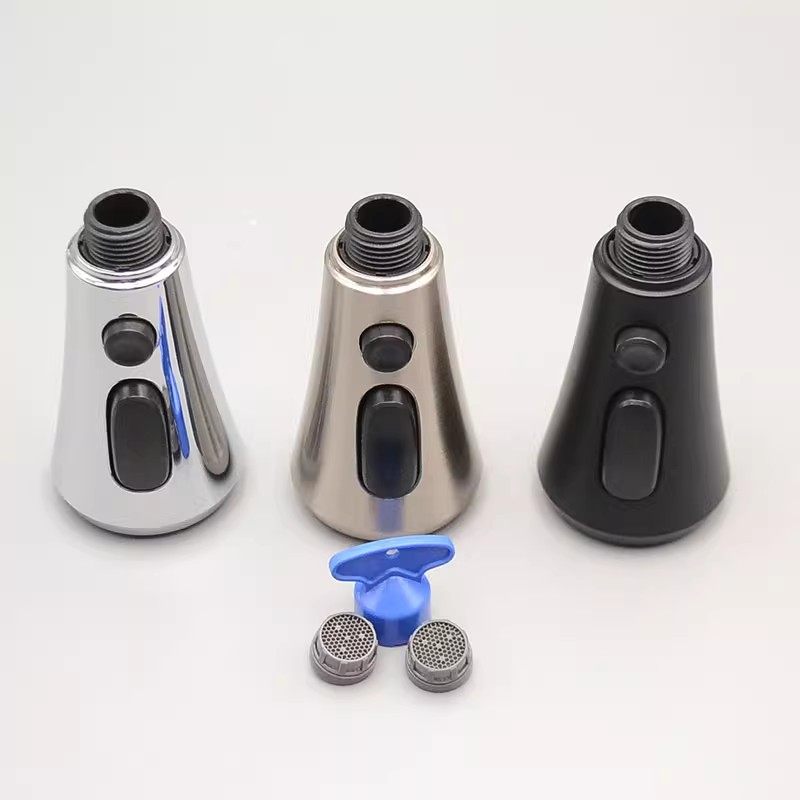 厨房抽拉式水龙头喷头专用大流量防溅花洒家用增压洗菜盆通用配件,淘宝优惠券,粉丝福利购,淘宝优惠卷