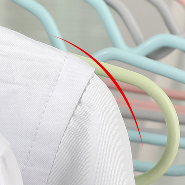 象太郎衣架加粗浸塑防滑金属衣挂衣撑成人晾衣架彩色浸胶无痕内衣,淘宝优惠券,粉丝福利购,淘宝优惠卷