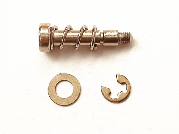 散热器 散热片风扇 M3螺丝弹簧卡扣 杆粗3.8MM 台阶3.5MM DIY螺栓 - 图0