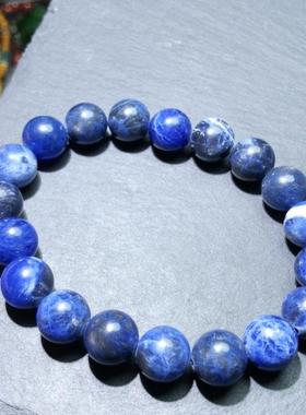 莫奈色系矿物质云母共生手串高铝