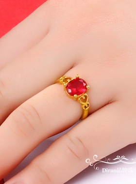 沙金戒指，比黄金漂亮