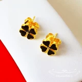 Серьги, золотой долговечный аксессуар