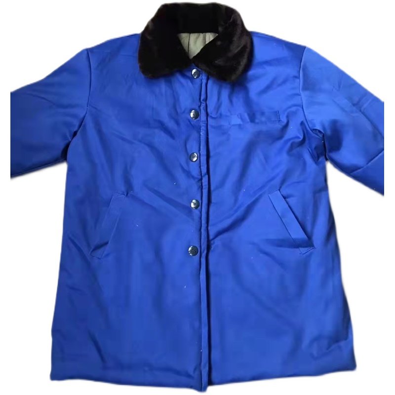 全新87海士棉大衣海蓝色棉花军迷大衣冬季短款加厚防寒棉衣服,淘宝优惠券,粉丝福利购,淘宝优惠卷