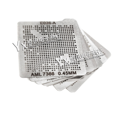 AML7366-M3 AML7366-M6L -M6C BGA芯片CPU植球植锡钢网 直接加热 - 图3