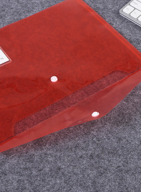 pp塑料透明文件袋A4办公资料收纳袋学生试卷档案合同袋印logo