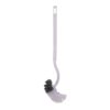 Curved toilet brush with no dead ends, neutral hair toilet brush, toilet brush, toilet cleaning brush, bathroom hotel toilet brush