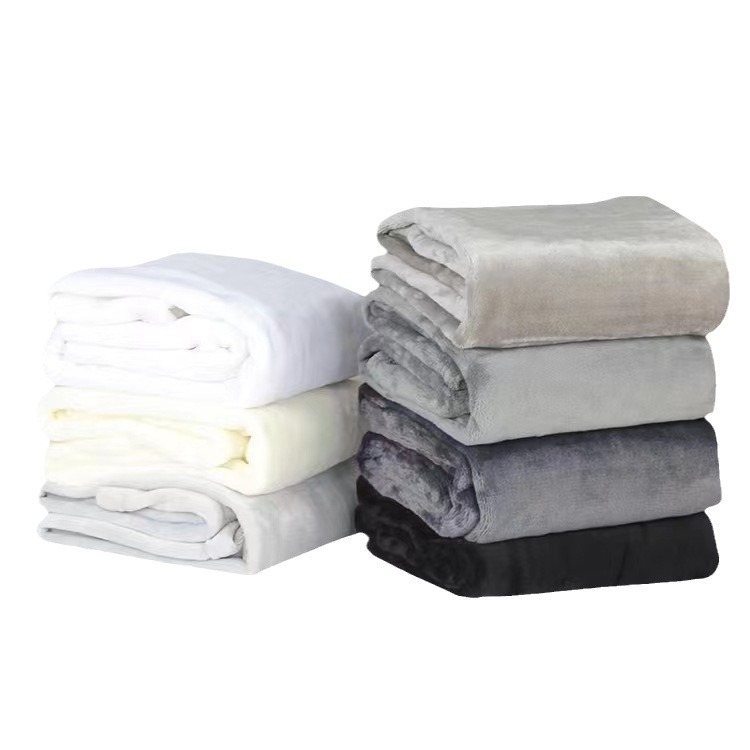 法莱绒珊瑚绒毛毯开业店庆礼品毛毯儿童毯礼盒装可印logo - 图3