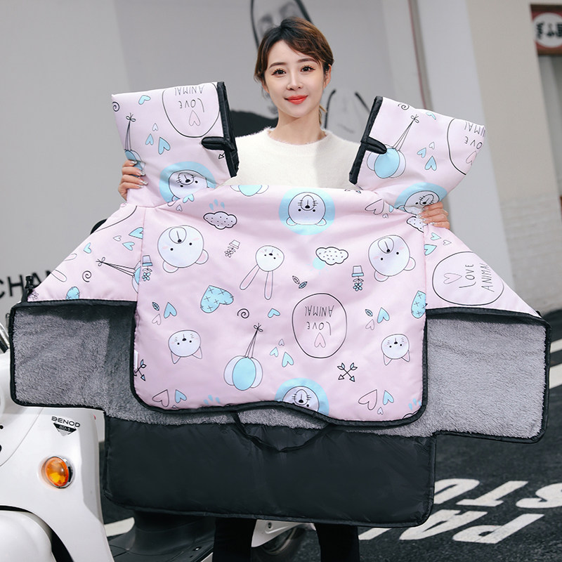 电动车挡风被冬季新款加绒加厚摩托电瓶车防水防寒保暖秋冬防雨罩,淘宝优惠券,粉丝福利购,淘宝优惠卷